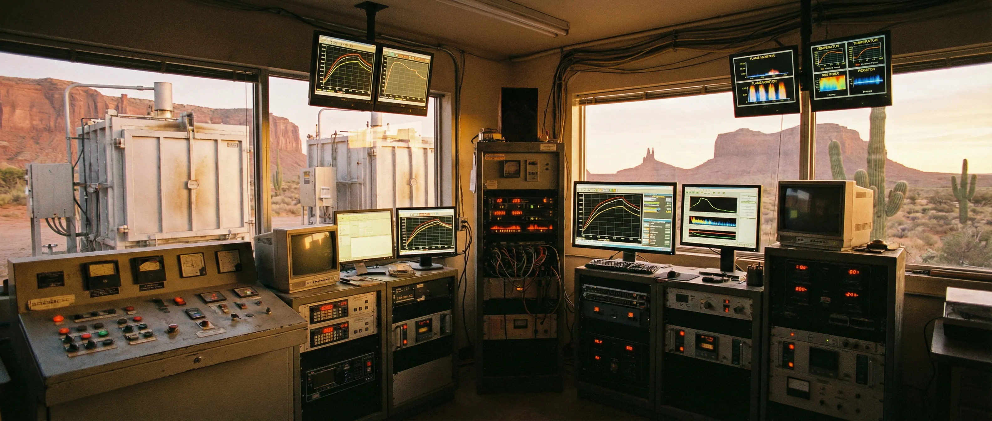 Desert studio kiln control