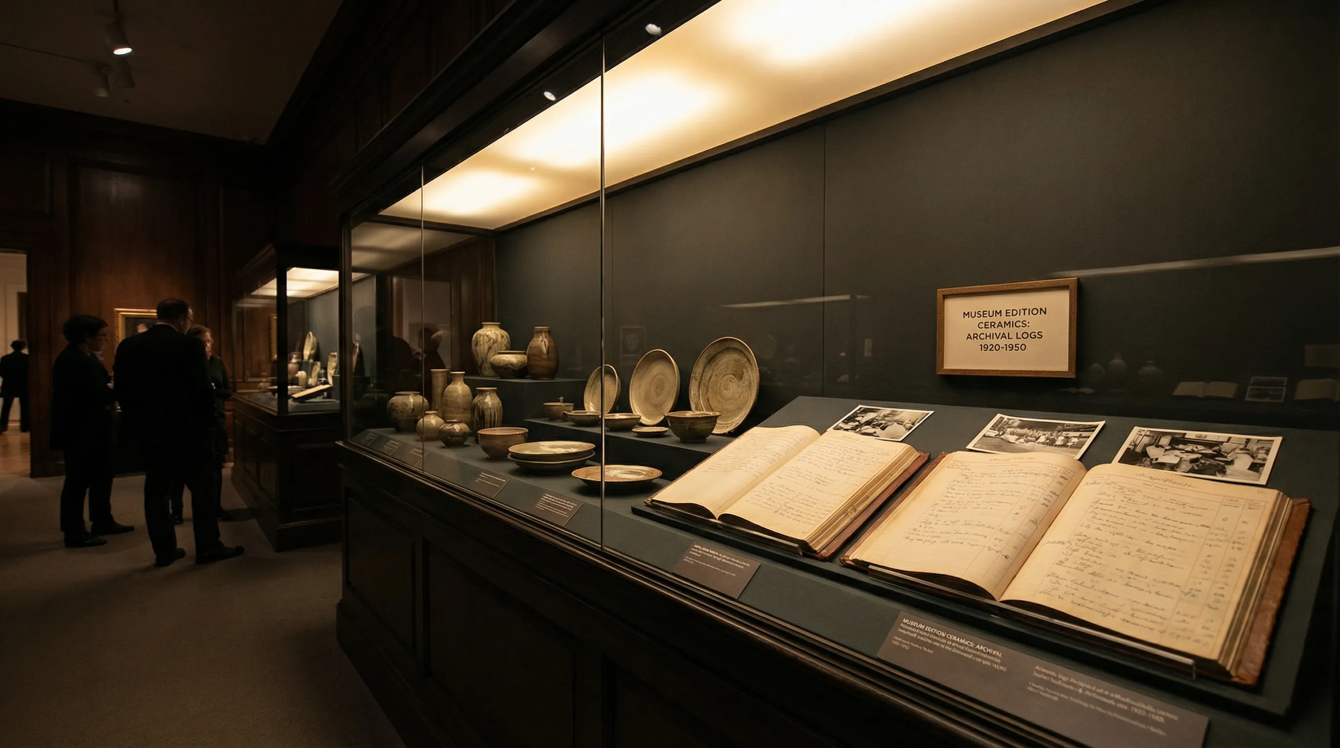 Museum edition ceramic display