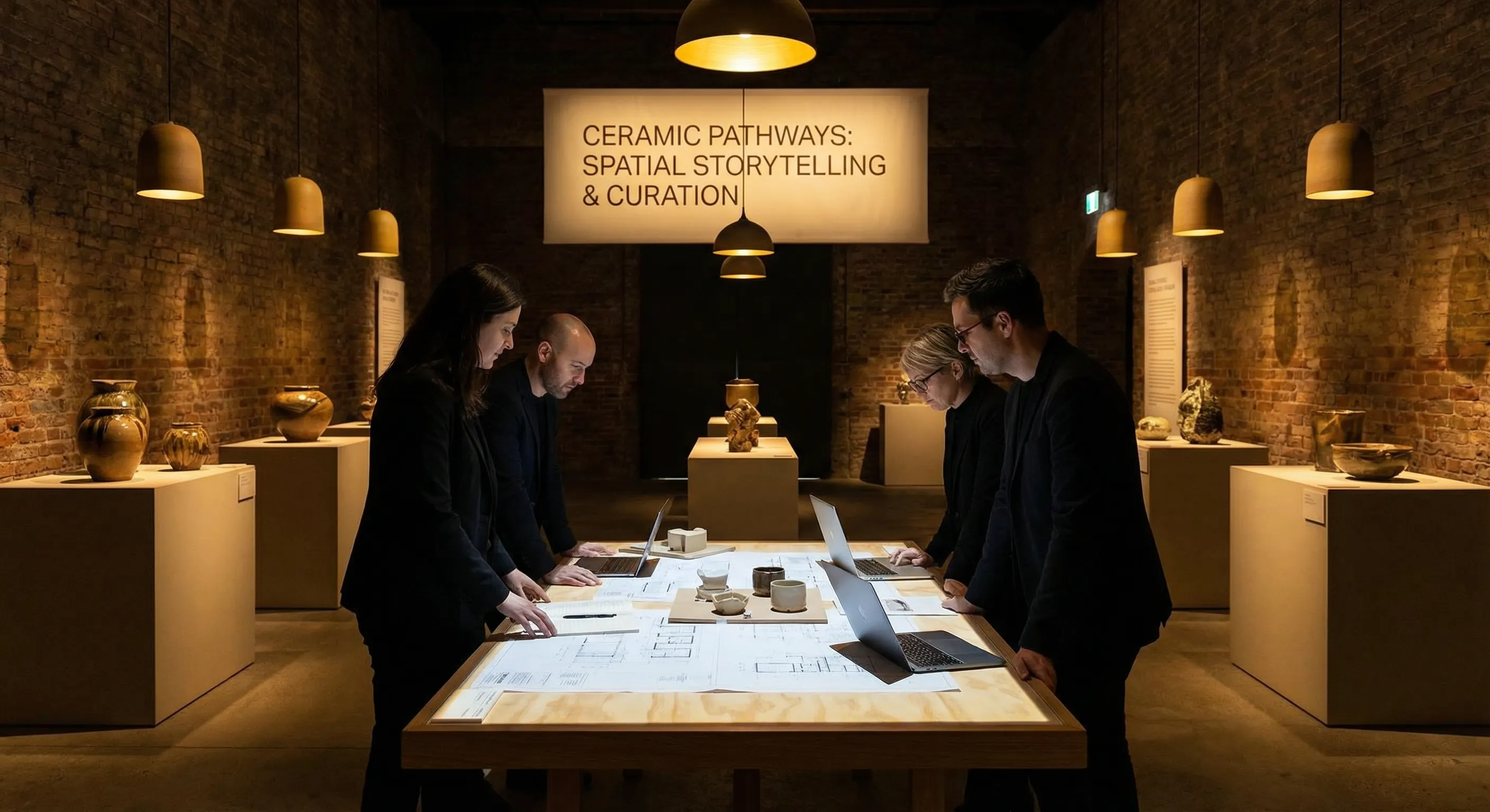 Exhibition planning session