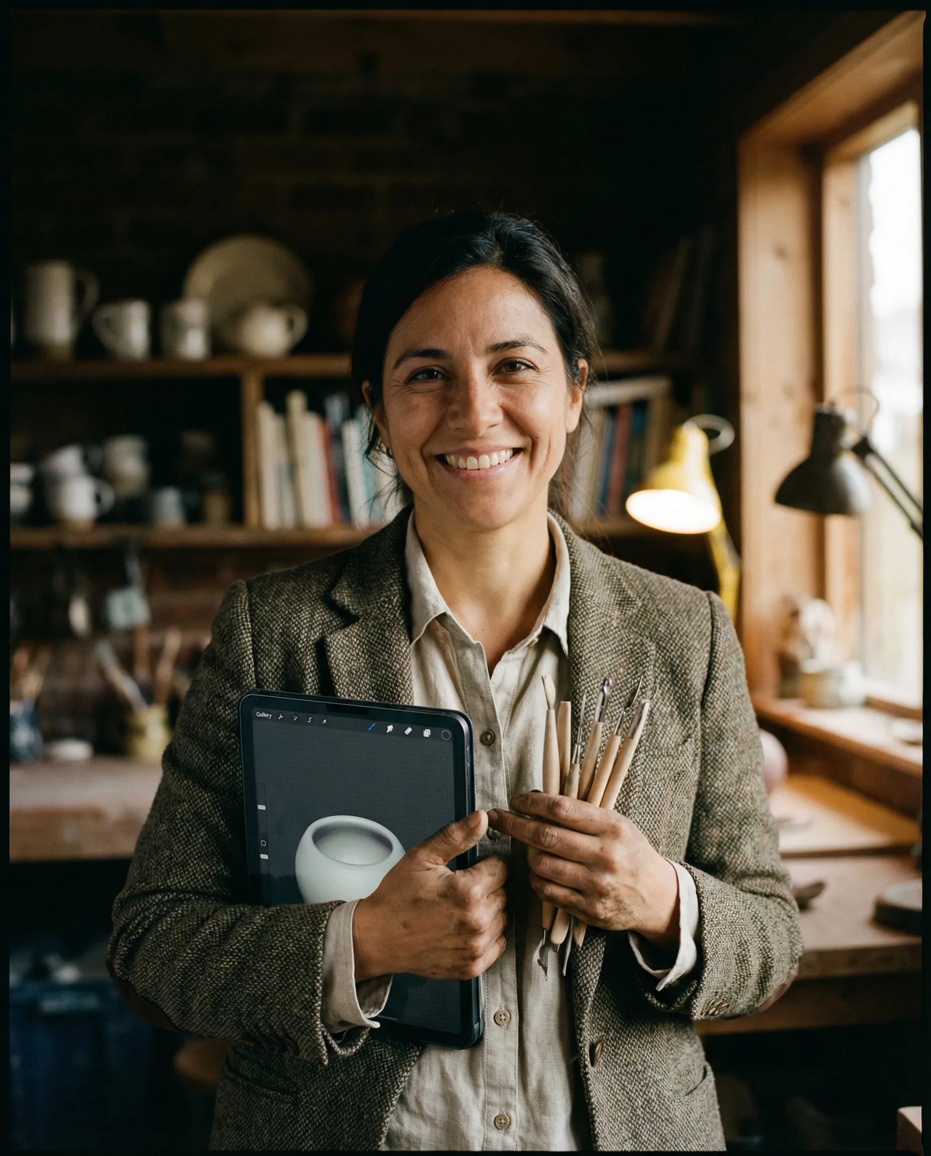 Portrait of Rania Farouk